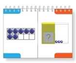 Der Schüttelblock für die Erarbeitung der Zahlzerlegung im Zahlenraum bis 10 im Klassenverband und in Kleingruppen.